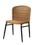 Galloway Aluminum Outdoor Armless Dining Chair-Outdoor Dining Chairs-Lloyd Flanders-LOOMLAN