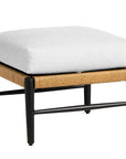 Lloyd Flanders Galloway Aluminum Outdoor Ottoman
