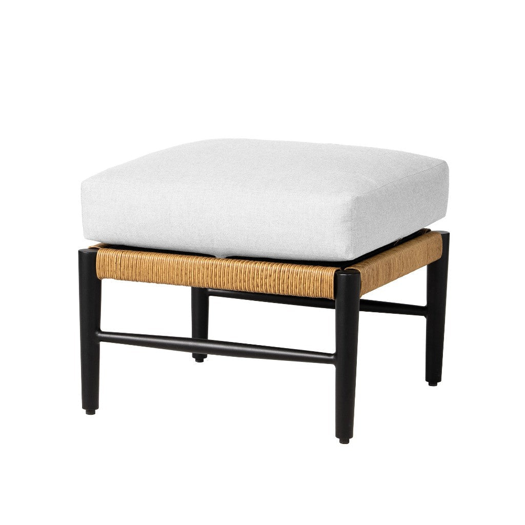 Lloyd Flanders Galloway Aluminum Outdoor Ottoman