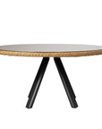 Galloway Aluminum Outdoor Dining Table-Outdoor Dining Tables-Lloyd Flanders-LOOMLAN