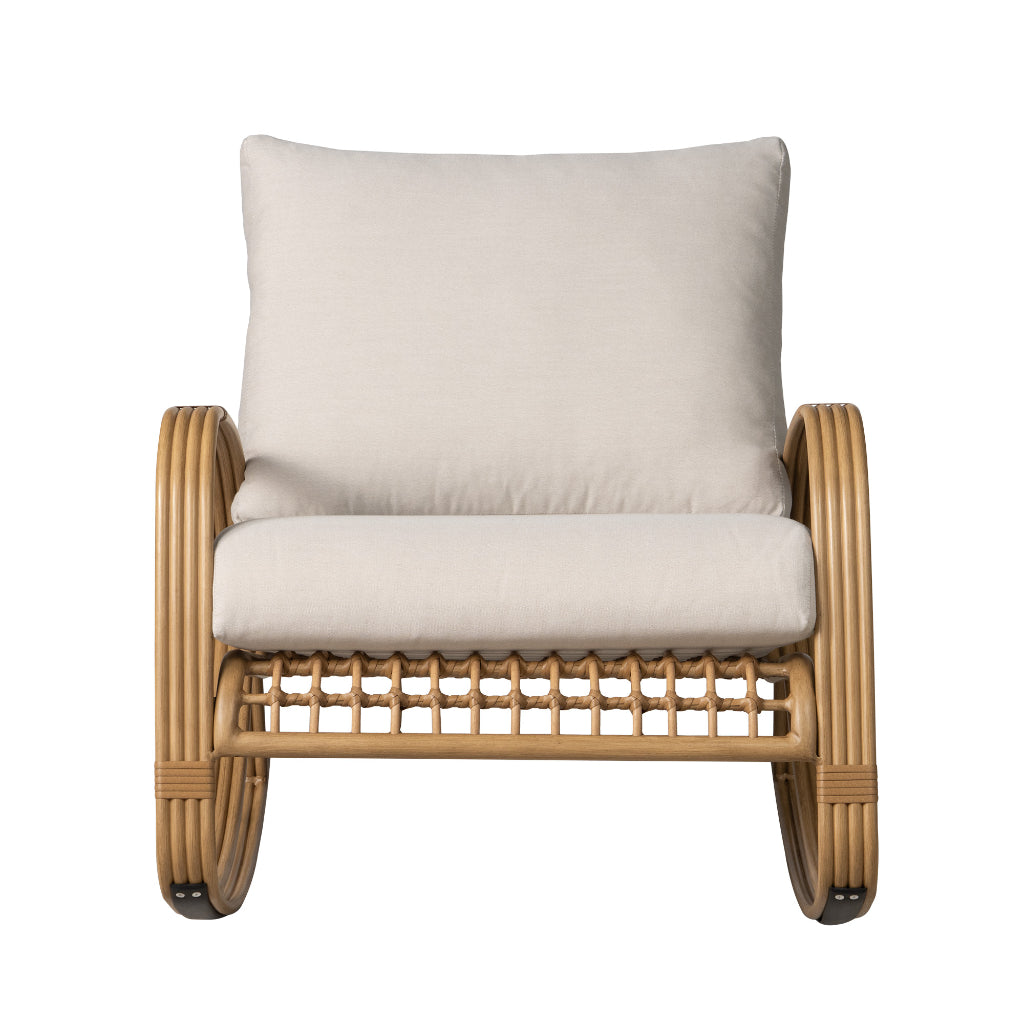 Riviera Aluminum Outdoor Lounge Rocker-Outdoor Lounge Chairs-Lloyd Flanders-LOOMLAN