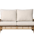 Riviera Aluminum Outdoor Loveseat