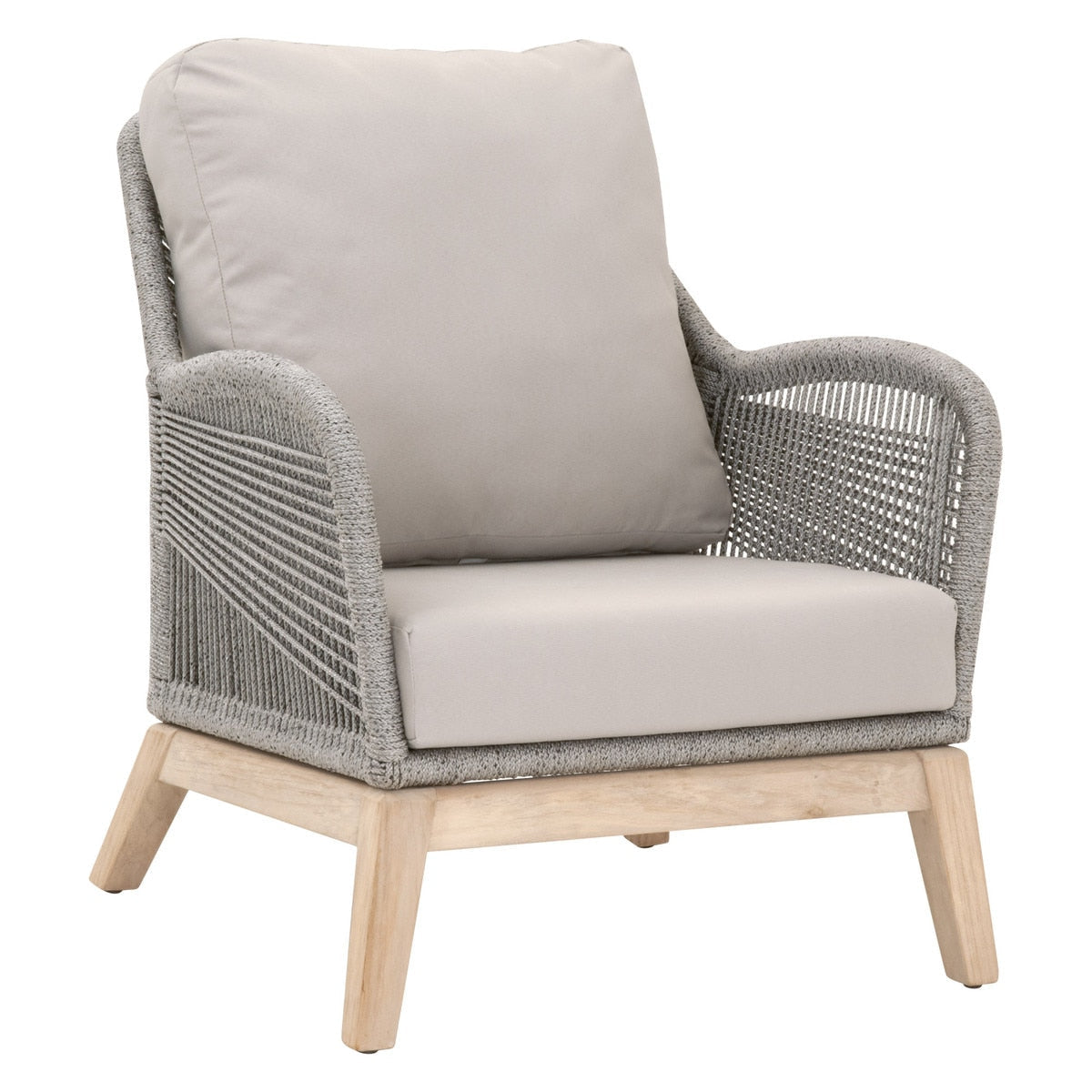 Loom Olefin Outdoor Club Chair