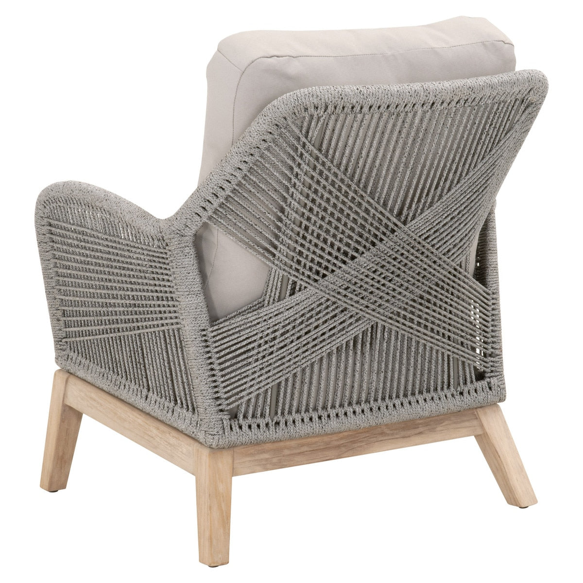 Loom Olefin Outdoor Club Chair