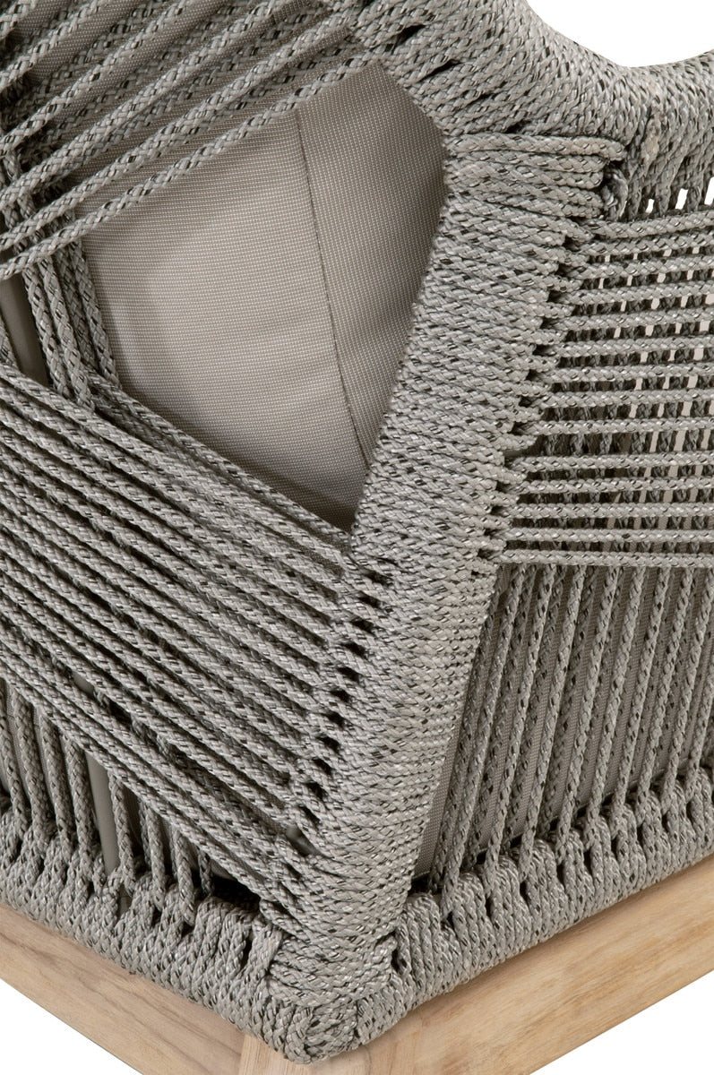 Loom Olefin Outdoor Club Chair