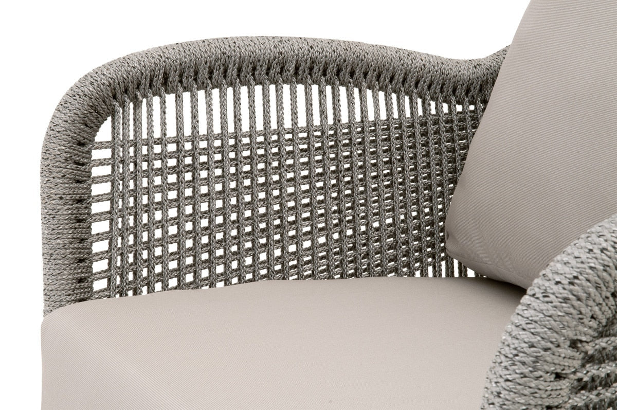 Loom Olefin Outdoor Club Chair