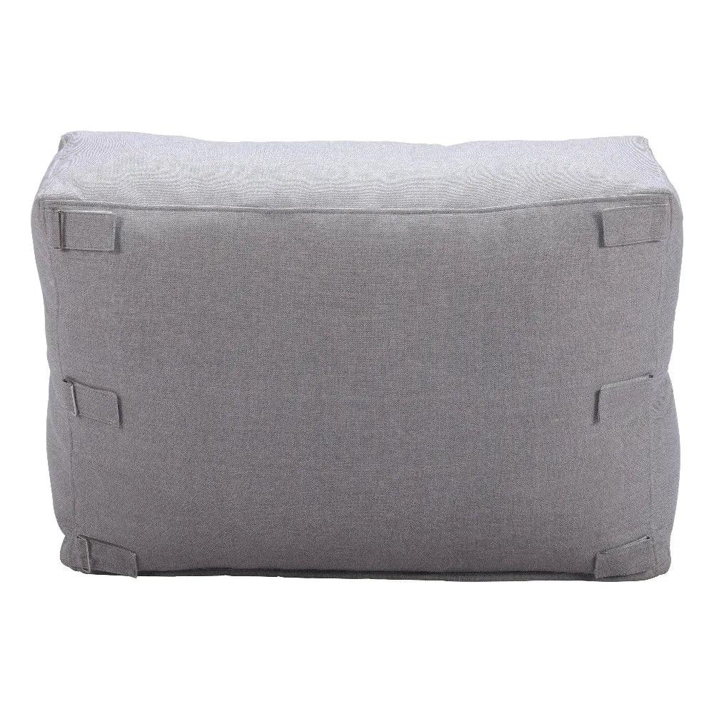 Luanda Middle Chair Gray-Outdoor Modulars-Zuo Modern-LOOMLAN