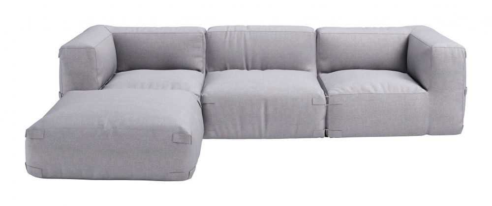 Zuo Modern Luanda Olefin Fabric Outdoor Ottoman