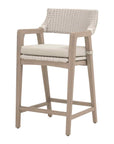 Lucia Olefin Fabric Outdoor Counter Stool