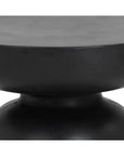 SUNPAN Lucida Concrete Outdoor Round End Table