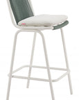 Zuo Modern Luft Olefin Fabric Outdoor Barstool 2PC