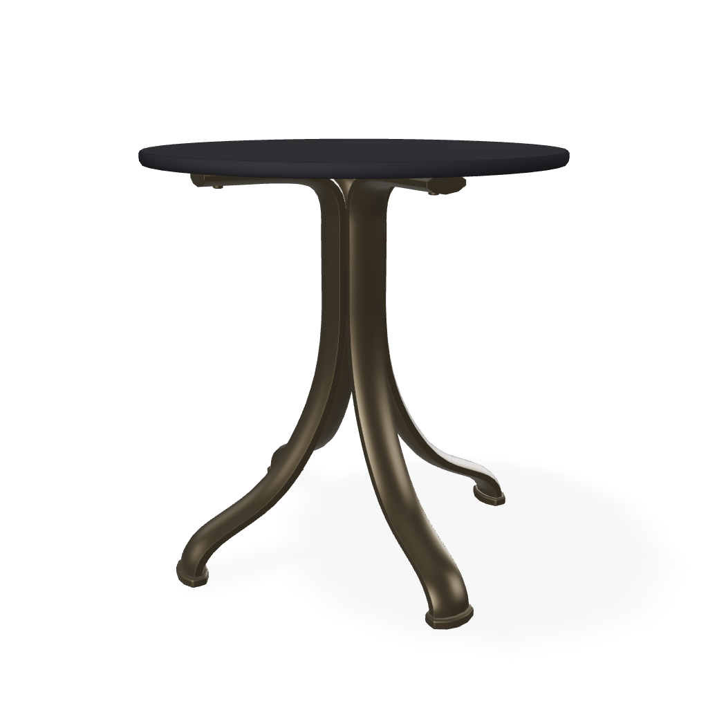 18&quot; Round Marine Grade Polymer Top End Table