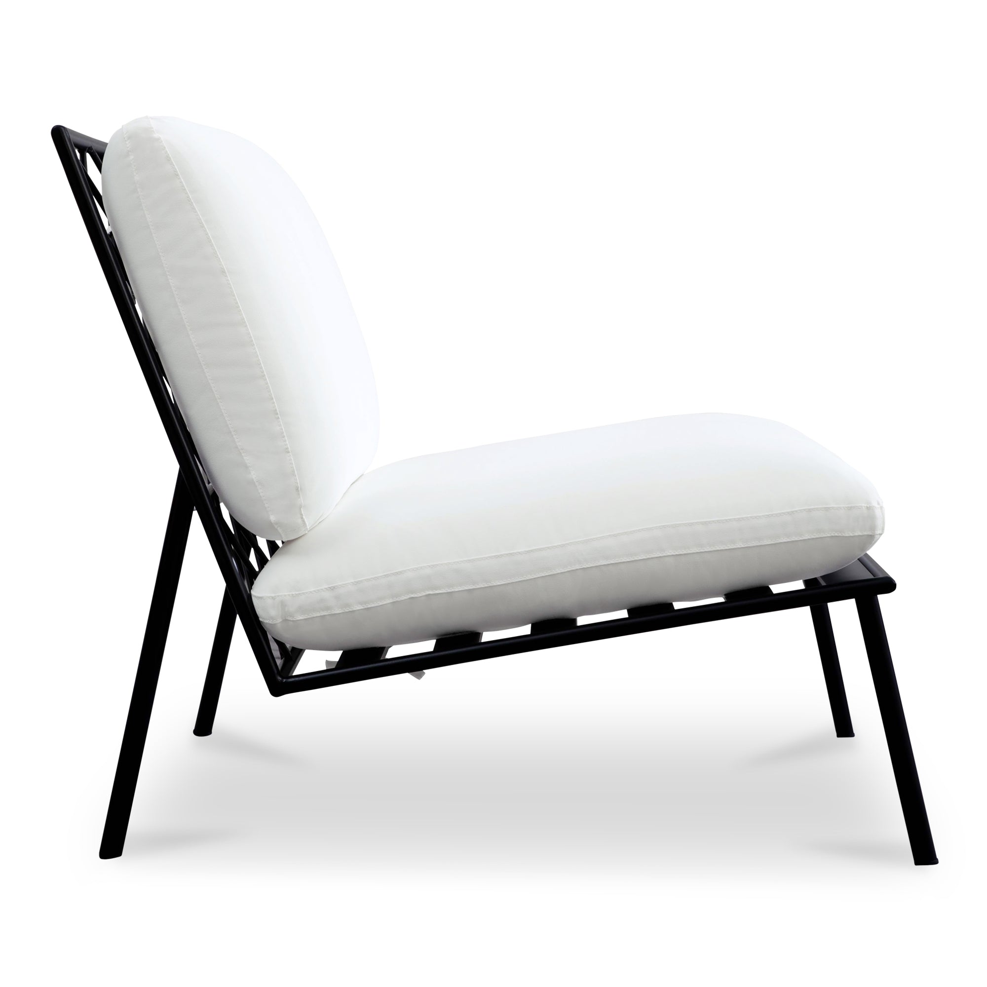 Salma Olefin Fabric Outdoor Accent Chair