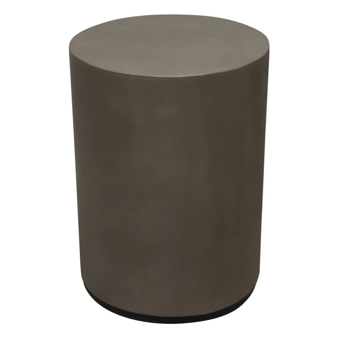 Montage Natural Cement Outdoor End Table
