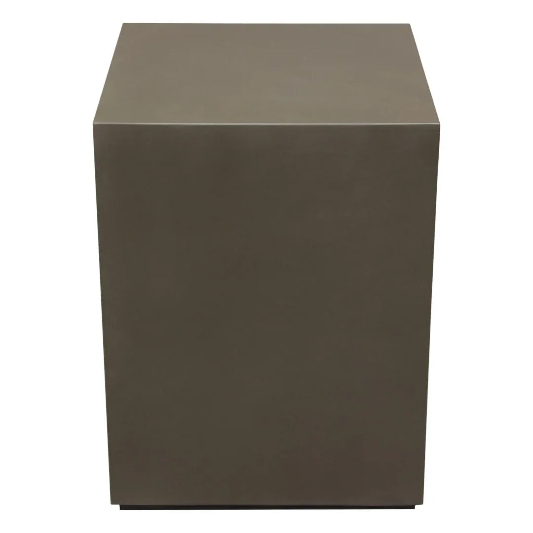 Montage Natural Cement Outdoor End Table