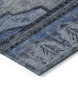 Addison Rugs Maeain Blue Washable Indoor-Outdoor Rug