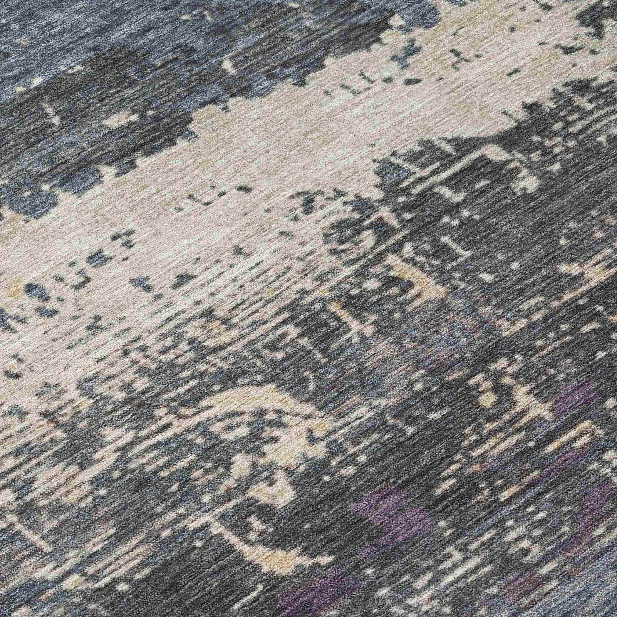 Addison Rugs Maeanor Blue Washable Indoor-Outdoor Rug