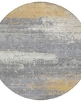 Addison Rugs Maeanor Gold Washable Indoor-Outdoor Rug