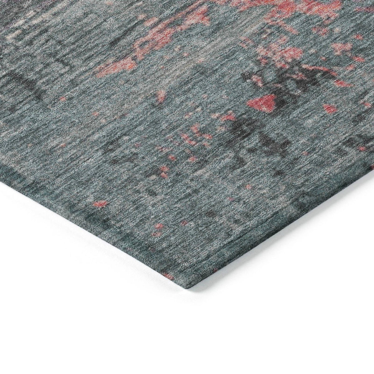 Addison Rugs Maeanor Orange Washable Indoor-Outdoor Rug