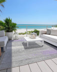 Addison Rugs Maeanor Purple Washable Indoor-Outdoor Rug