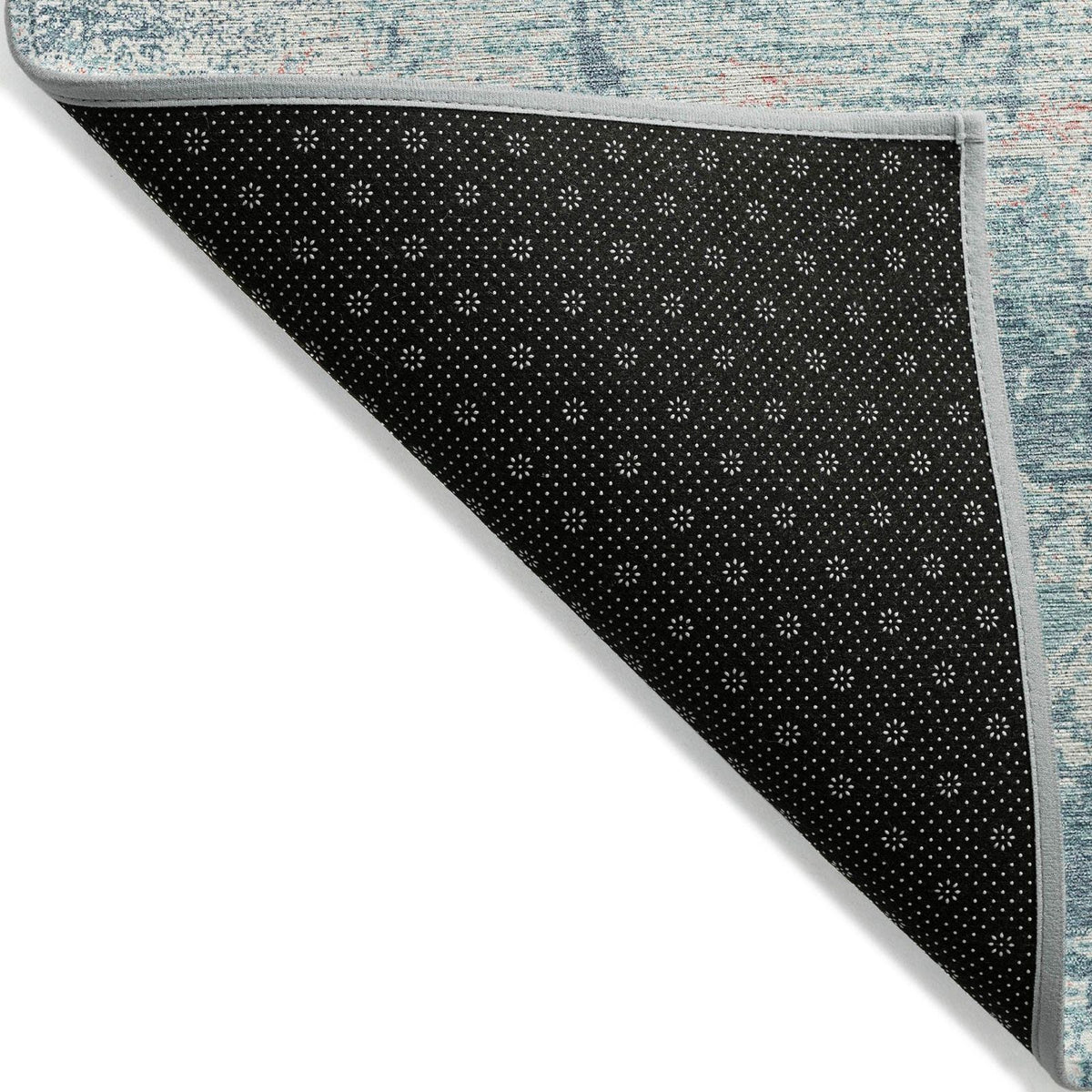 Addison Rugs Maeara Teal Washable Indoor-Outdoor Rug