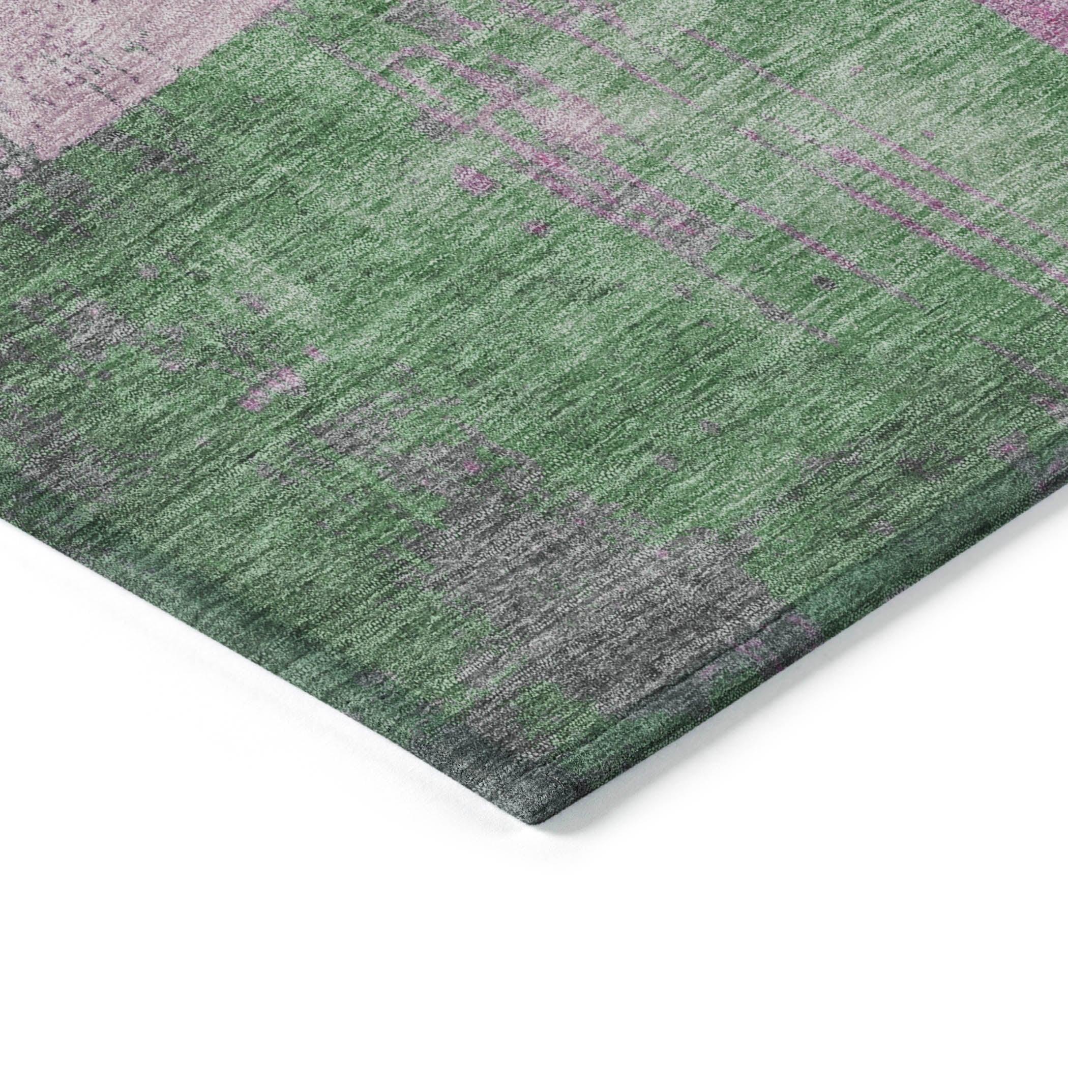 Addison Rugs Maearis Pink Washable Indoor-Outdoor Rug