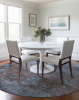 Addison Rugs Maeel Blue Washable Indoor-Outdoor Rug