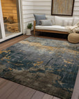 Addison Rugs Maeel Gray Washable Indoor-Outdoor Rug