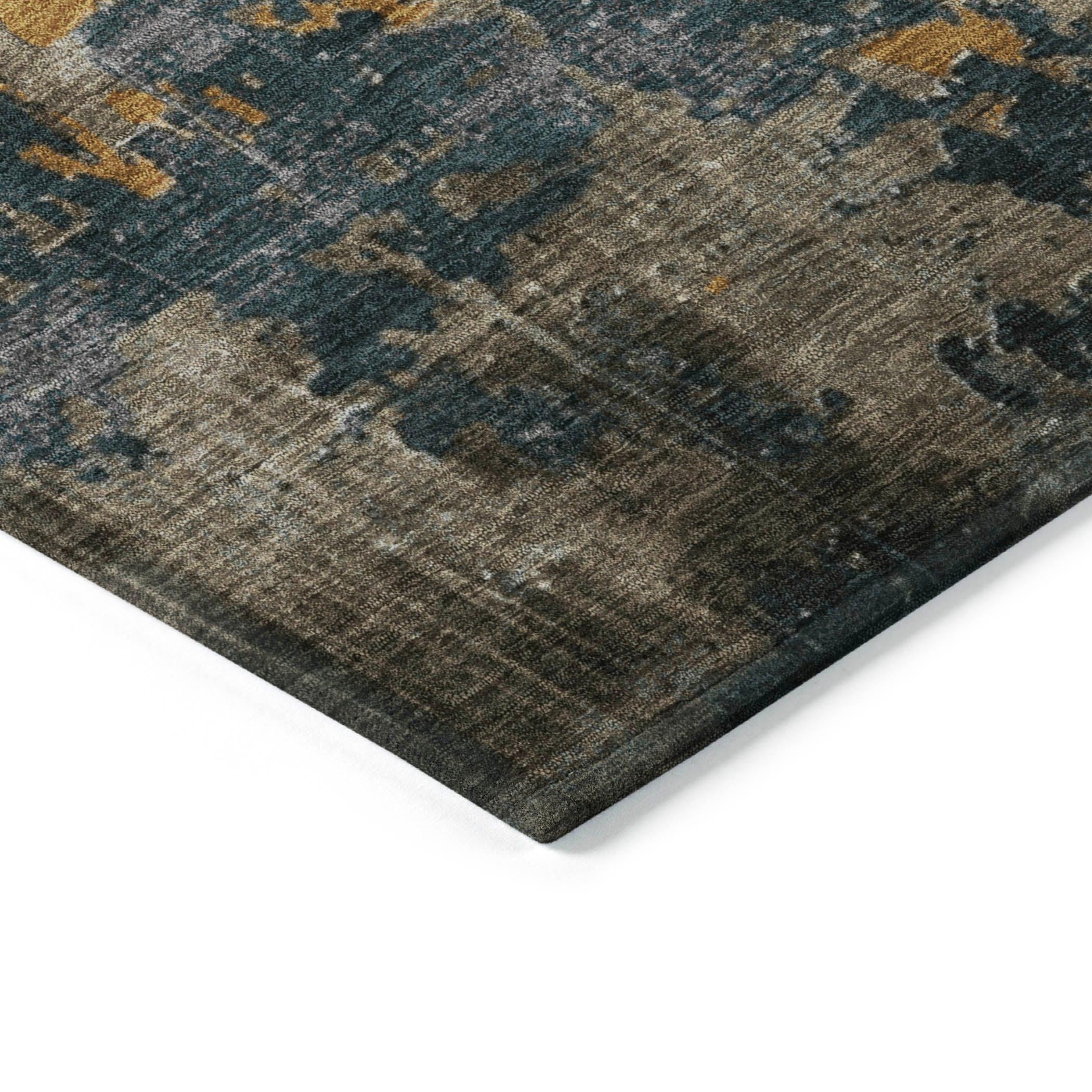Addison Rugs Maeel Gray Washable Indoor-Outdoor Rug