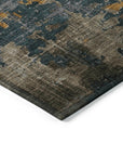 Addison Rugs Maeel Gray Washable Indoor-Outdoor Rug