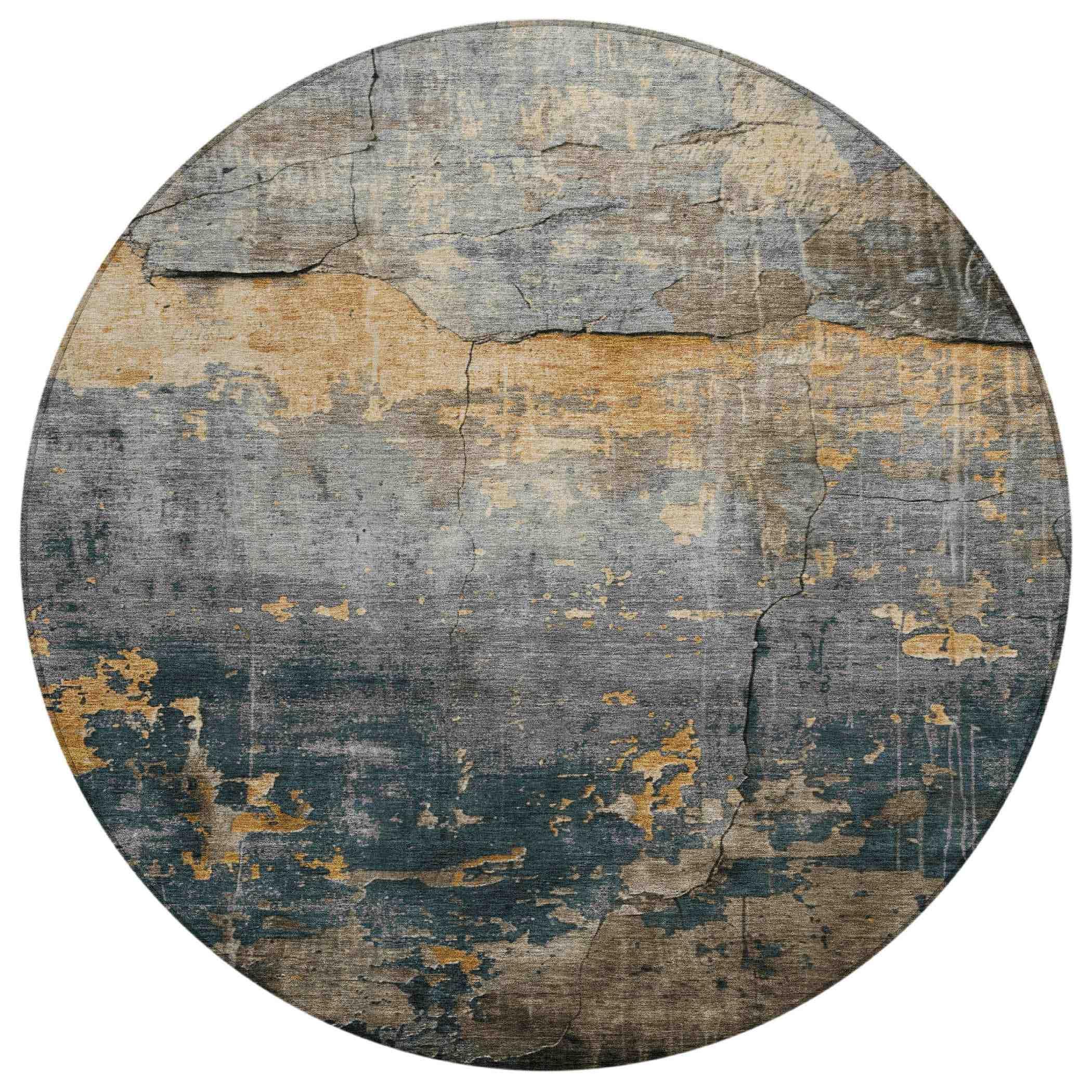 Addison Rugs Maeel Gray Washable Indoor-Outdoor Rug