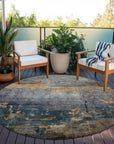 Addison Rugs Maeel Gray Washable Indoor-Outdoor Rug