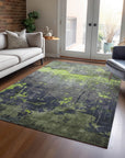 Addison Rugs Maeel Green Washable Indoor-Outdoor Rug