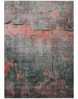 Addison Rugs Maeel Orange Washable Indoor-Outdoor Rug
