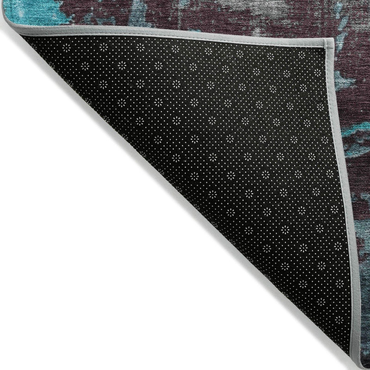 Addison Rugs Maeel Teal Washable Indoor-Outdoor Rug
