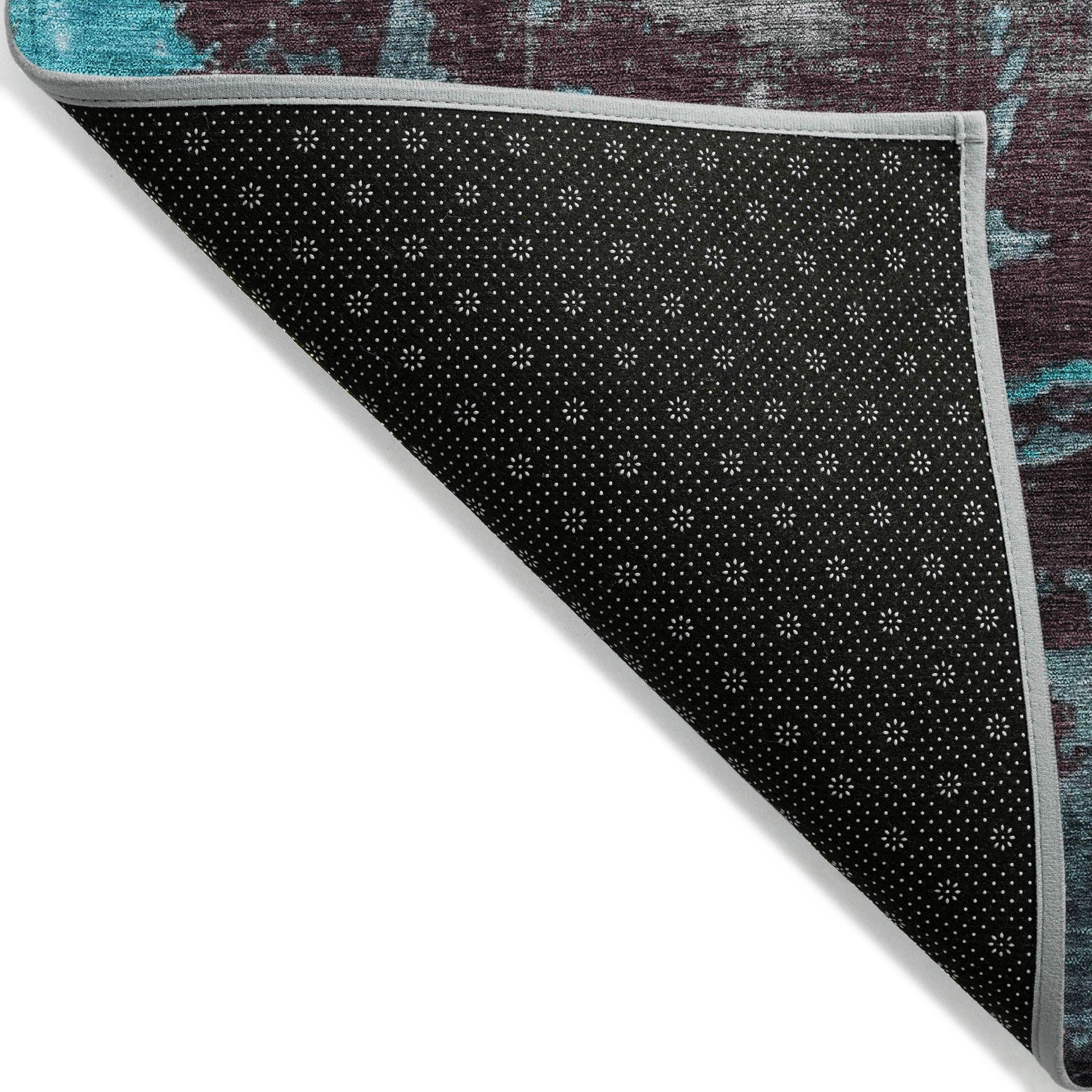 Addison Rugs Maeel Teal Washable Indoor-Outdoor Rug