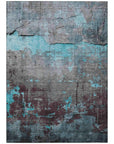 Addison Rugs Maeel Teal Washable Indoor-Outdoor Rug