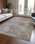 Addison Rugs Maeira Brown Washable Indoor-Outdoor Rug