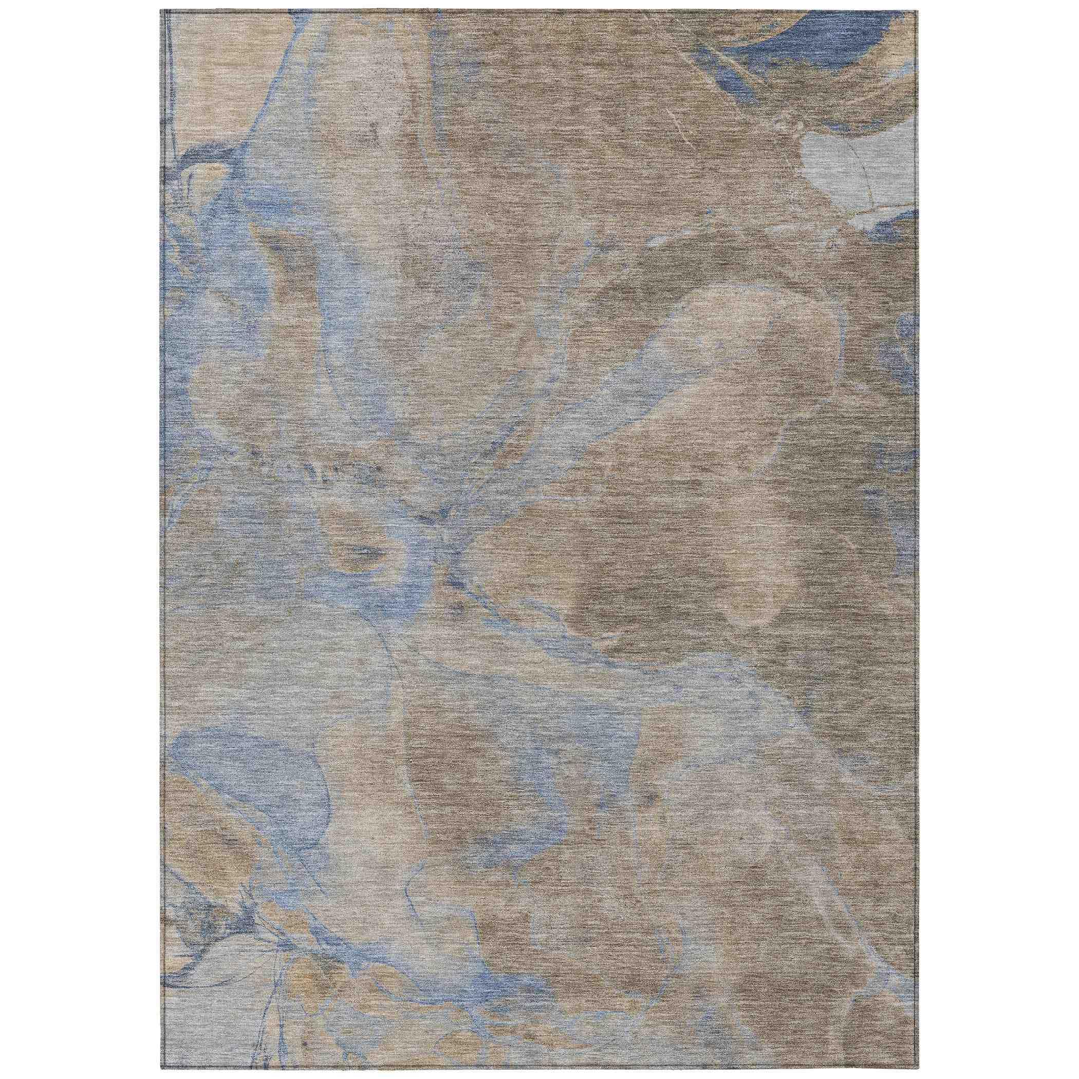 Addison Rugs Maeira Brown Washable Indoor-Outdoor Rug