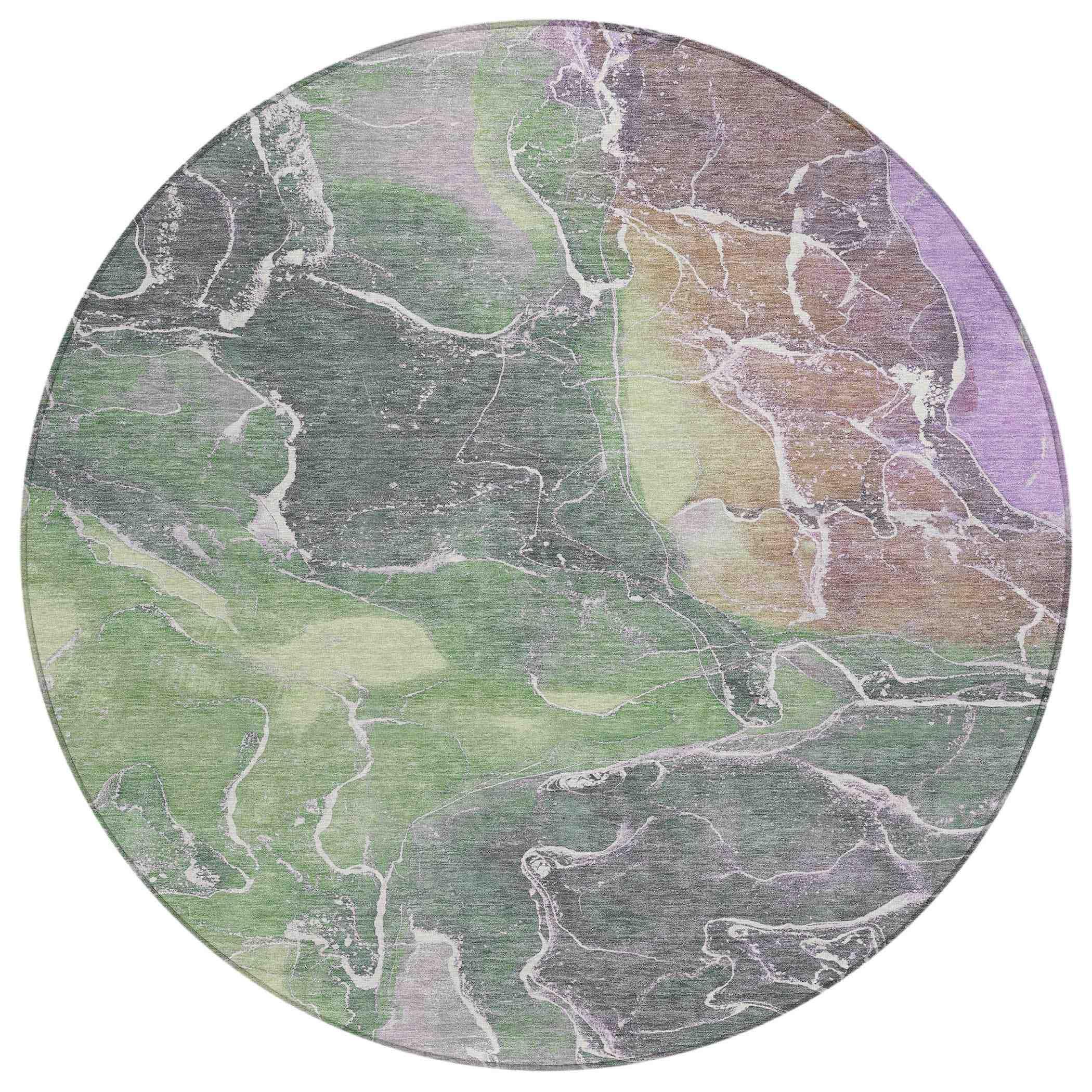Addison Rugs Maeon Green Washable Indoor-Outdoor Rug