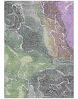 Addison Rugs Maeon Green Washable Indoor-Outdoor Rug