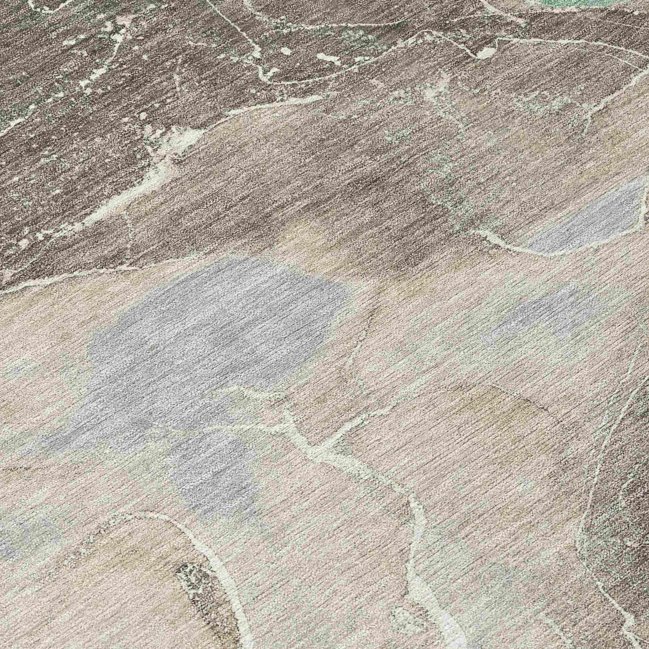 Addison Rugs Maeon Taupe Washable Indoor-Outdoor Rug