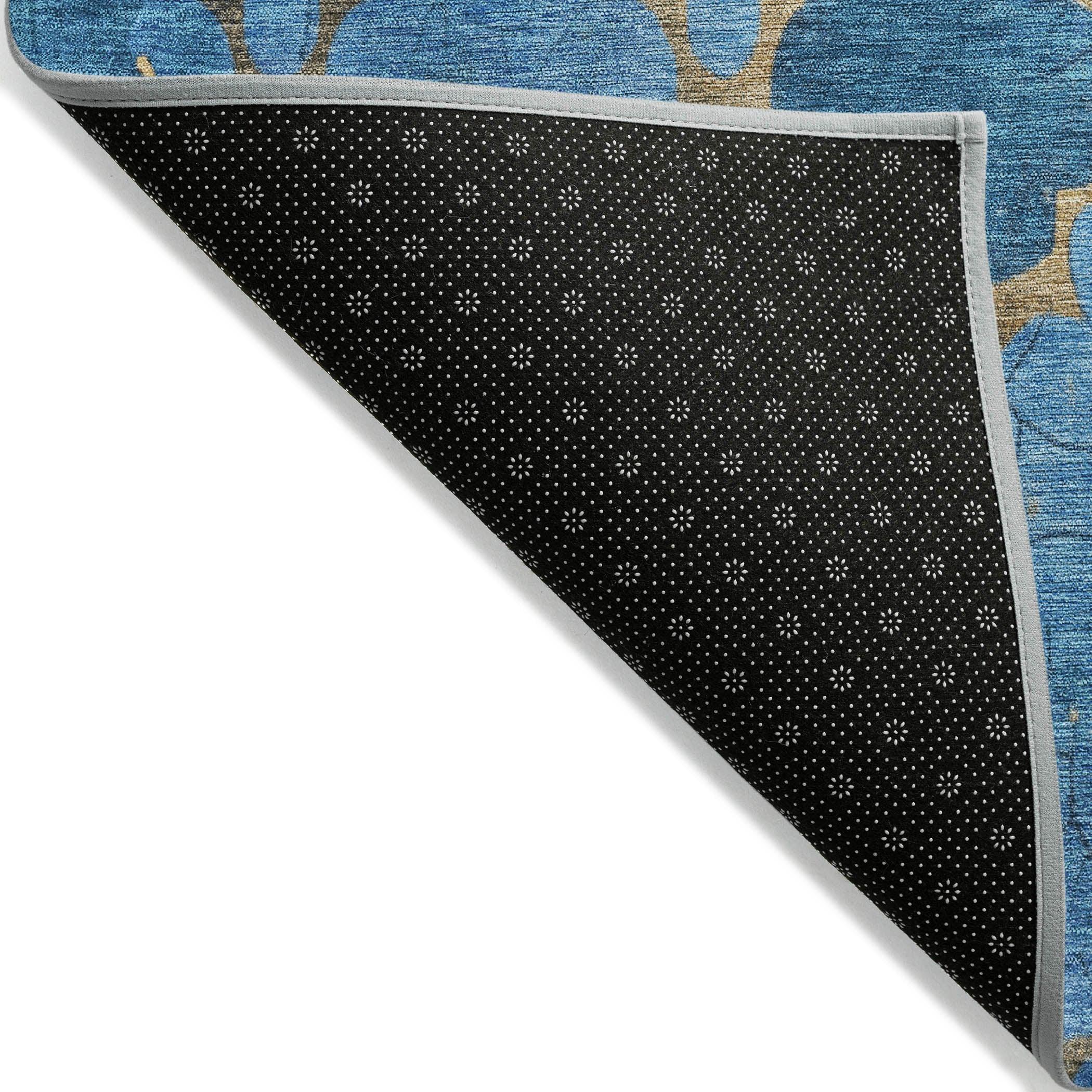 Addison Rugs Maeoril Blue Washable Indoor-Outdoor Rug