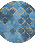 Addison Rugs Maeoril Blue Washable Indoor-Outdoor Rug
