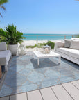 Addison Rugs Maeoril Denim Washable Indoor-Outdoor Rug