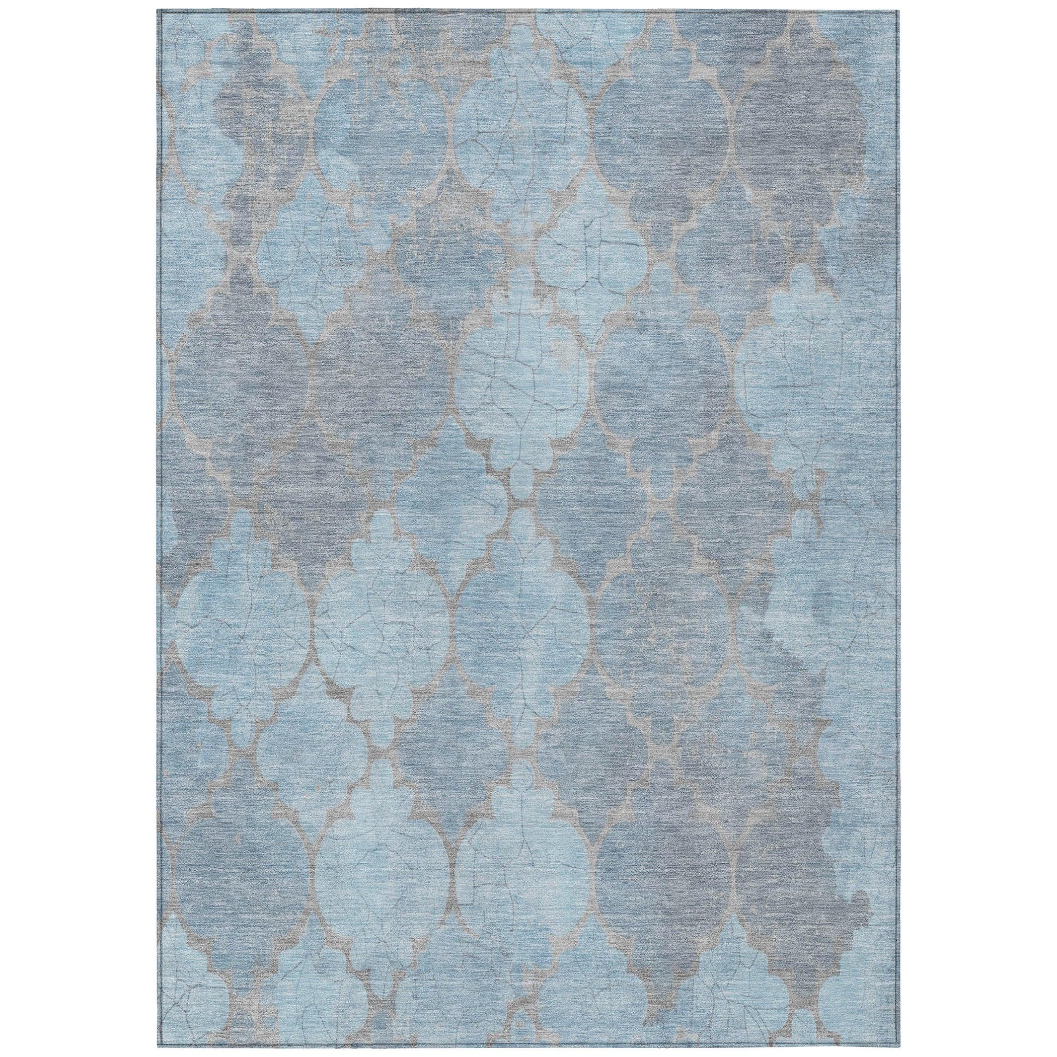 Addison Rugs Maeoril Denim Washable Indoor-Outdoor Rug