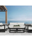 Sunset West Malibu Aluminum Framed Outdoor Coffee Table