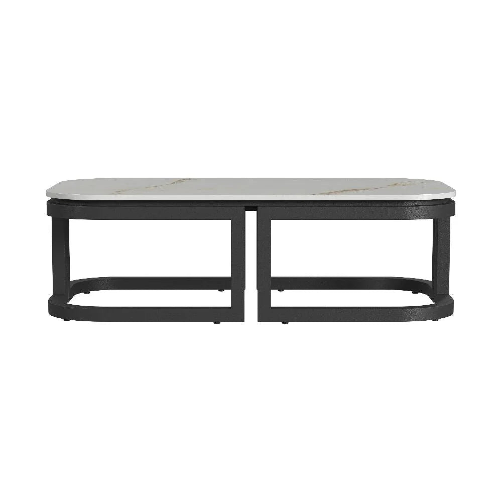 Sunset West Malibu Aluminum Framed Outdoor Coffee Table
