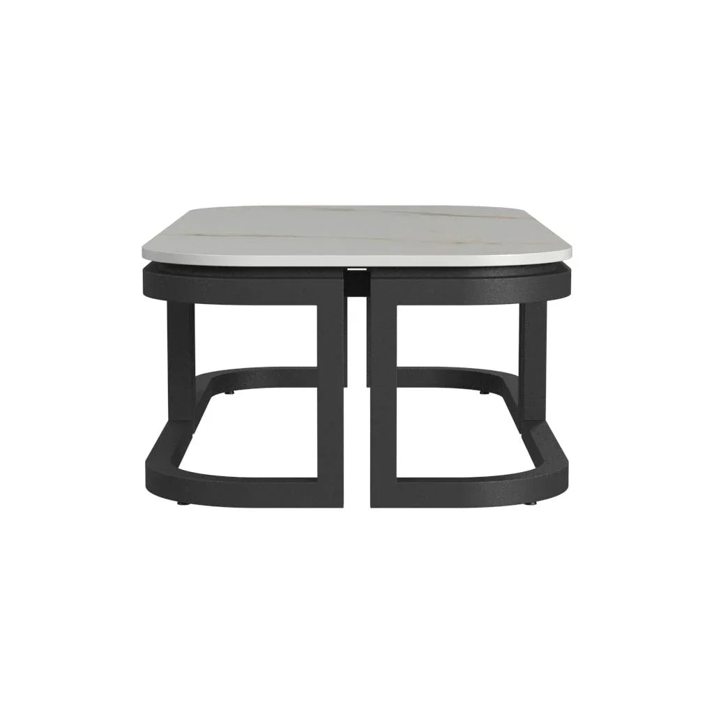 Sunset West Malibu Aluminum Framed Outdoor Coffee Table