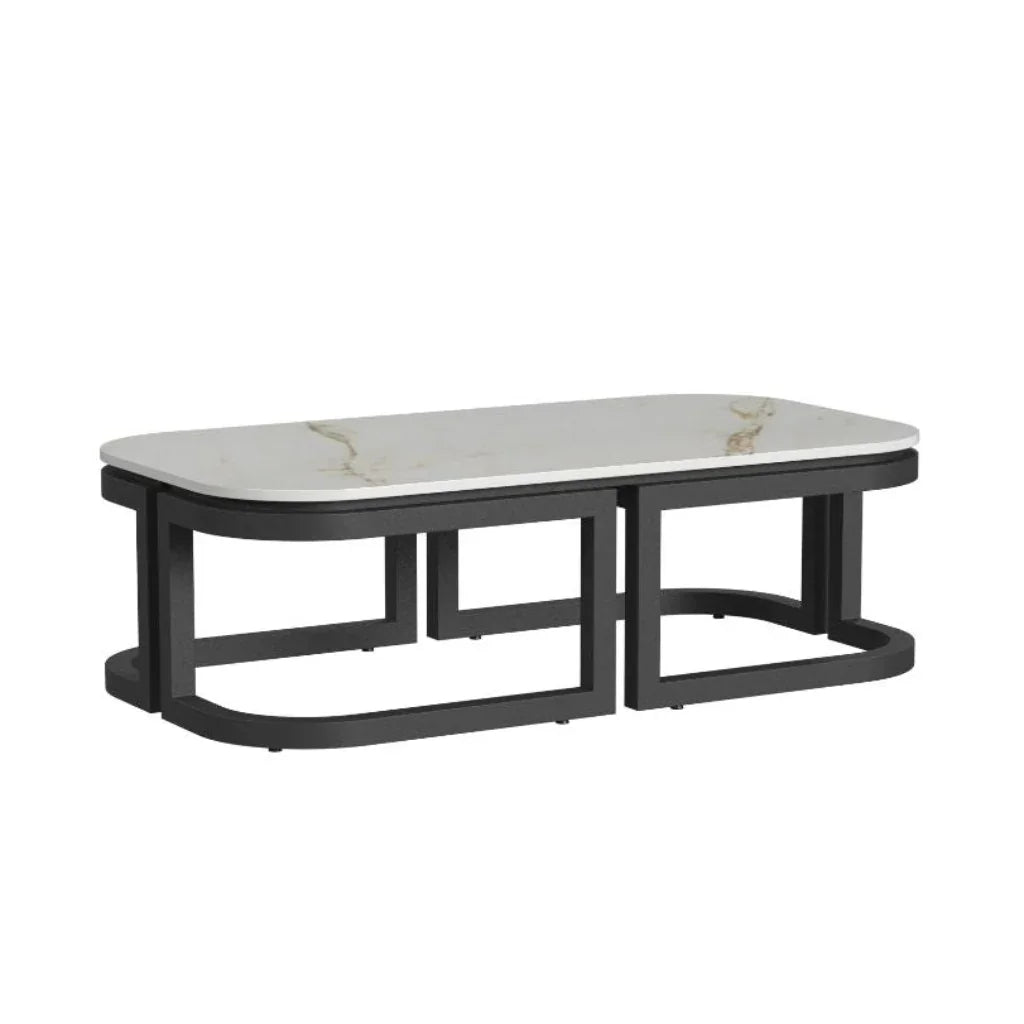Sunset West Malibu Aluminum Framed Outdoor Coffee Table